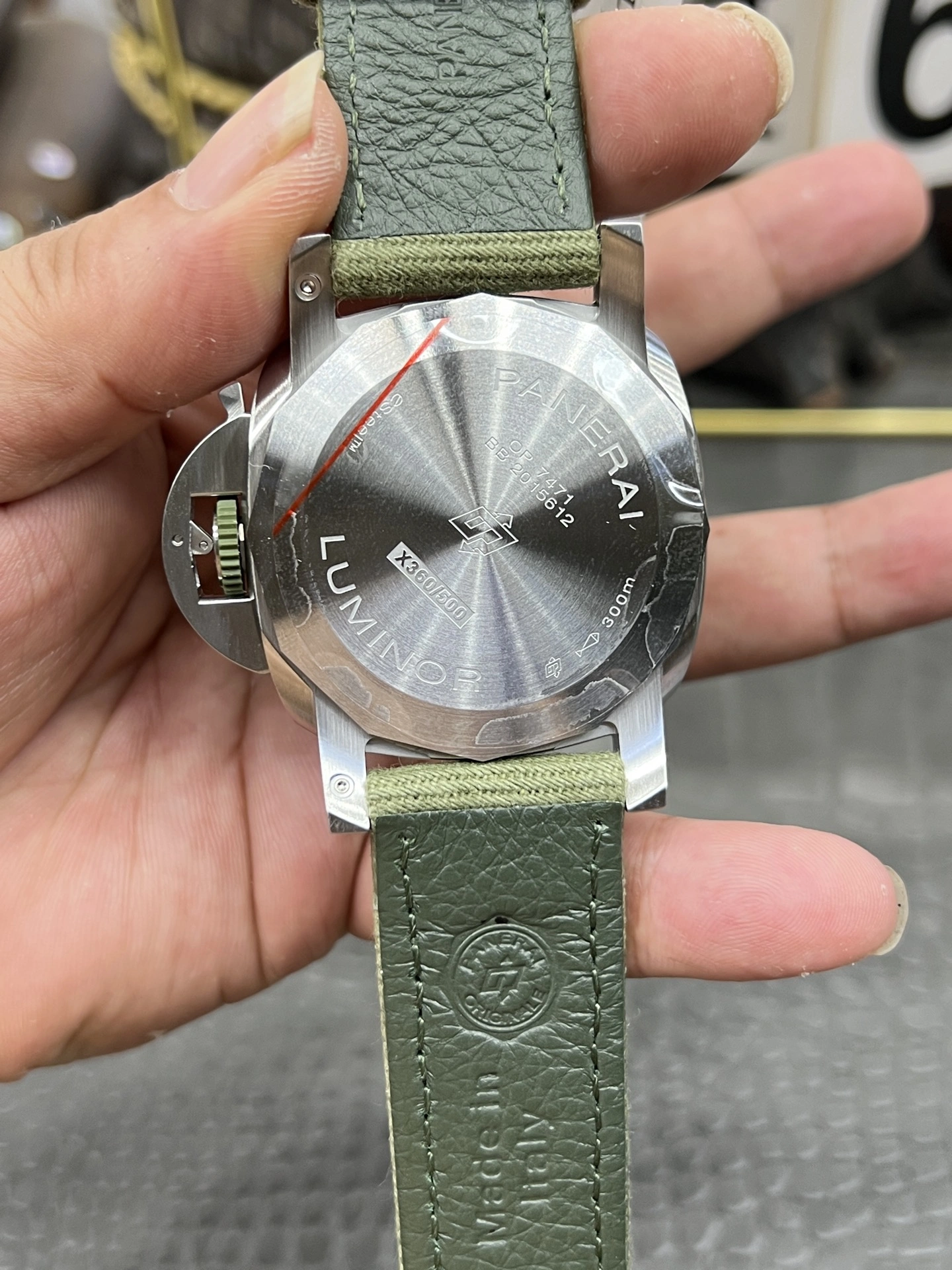 WellDesigned CBD Factory Panerai Luminor Marina 44mm “Verde Smeraldo”Emerald Green Vertical Gradient Sandwich Dial Green Canvas Strap (PAM01356) 1:1 Super Clone – DDP.9010 Movement 378